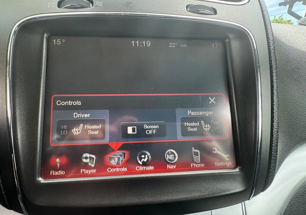 Fiat Freemont cena 42900 przebieg: 189000, rok produkcji 2013 z Czerniejewo małe 529